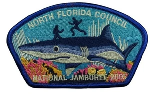 2005 Jamboree North Florida Council FL JSP BLU Bdr (VT1397) - Picture 1 of 2