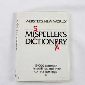 Mis(s)peller's Dictione(a)ry Webster's New World Paper Back 1983 - Picture 1 of 4