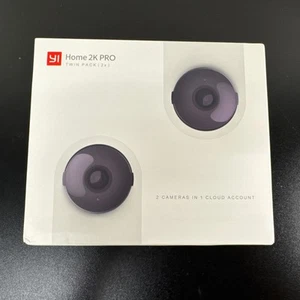 YI Home 2K Pro Cameras Twin pack | WHITE | 2 cameras | - Picture 1 of 4