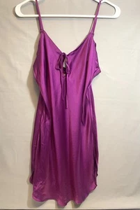 Vtg Victoria’s Secret Silk Chemise Slip Dress Nightgown Women’s Small Gold Label - Picture 1 of 13