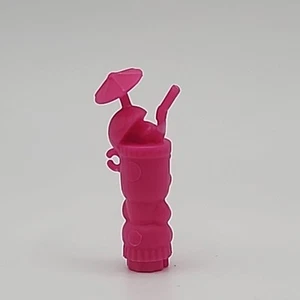 Barbie Pink  Tiki Cocktail Glass Accessories Drink DreamHouse SceneSetter (S1) - Picture 1 of 4
