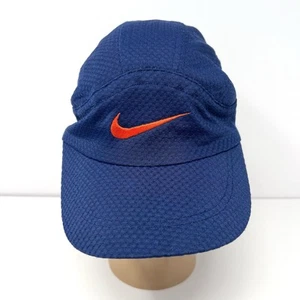 Vintage Nike Tailwind Running Hat Cap Strapback Blue White Label Made In Taiwan - Picture 1 of 7