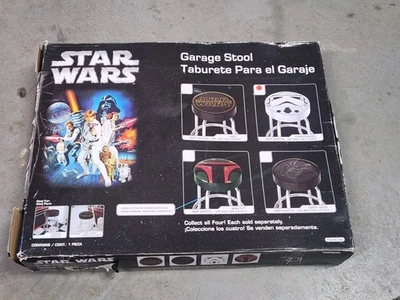 29" STORMTROOPER STOOL Bar Game Room Garage STAR WARS New 004780 Man Cave Decor - Image 1 of 4
