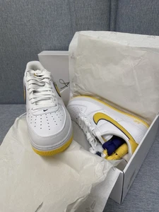Size 11 - Nike Kobe Bryant x Air Force 1 Retro QS Low Lakers Home - Picture 1 of 19