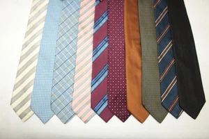 LOT OF 10 LA CORONA silk ties. Made In Italy F85156 - Picture 1 of 2