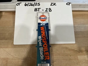Gulf 20” Wiper Blade 36-200 Windspoiler - Picture 1 of 4
