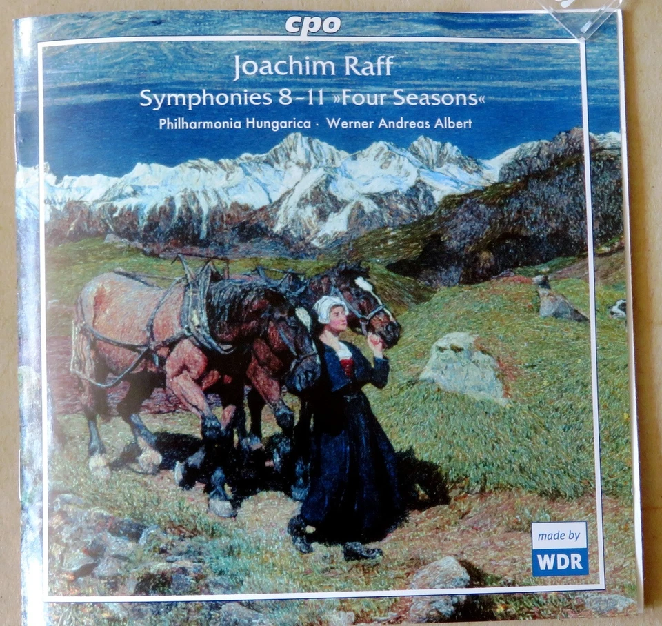 Joachim Raff - Symphonies 8-11 "Four Seasons" - Philharmonia Hungarica -  2 CDs - Bild 1 von 2