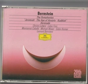 2 CD Box Set Bernstein The Symphonies Serenade Leonard Bernstein Classical - Picture 1 of 2