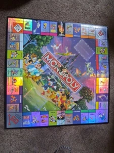 MONOPOLY The Disney Edition 2001 Board Game 100% Complete - Picture 1 of 8