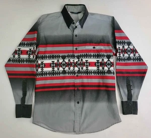 Camisa Vaquera Western Delgada Brooks & Dunn Panhandle Años 90 De Colección M/L 16-35 - Imagen 1 de 8
