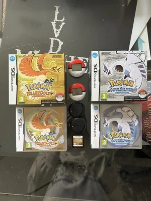 Pokémon HG + SS Official Release Boxes With Pokéwalkers (SS Game Not Included) - Image 1 of 4