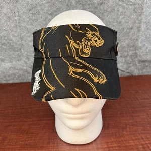 Gorra visera Christian Audigier Golf Classique negra dorada logotipo pantera acento - Imagen 1 de 11
