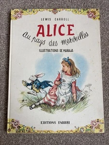 Alice Au Pays Des Merveilles/Alice In Wonderland by Lewis Carroll 1959 French - Picture 1 of 10