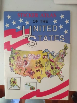 Sticker Atlas Of The United States - Image 1 of 3