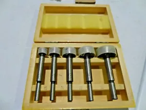 Brocas de madera para carpintería SHARS 5 piezas HSS Forstner R} - Imagen 1 de 2