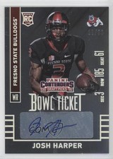 2015 Panini Contenders Draft Picks Bowl Ticket /99 Josh Harper Rookie Auto RC