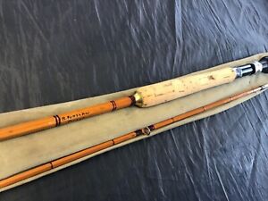 Vintage Forshaws of Liverpool (no5 Palace) 8ft split cane brook-fly fishing rod