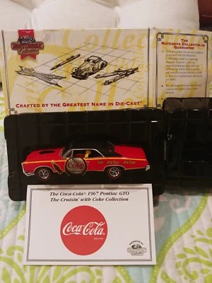 MATCHBOX 1967 PONTIAC GTO, COCA-COLA COLLECTION, MIB WITH COA, 1:43 SCALE - Image 1 of 4
