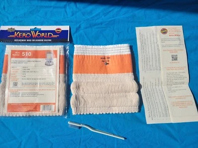 KEROSUN OMNI 105 J,K,L,Omni 200,DC90/100,WC105 KEROSENE HEATER *WICK & *BRUSH — 第 1/4 张图片