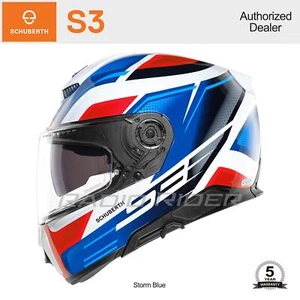 NUEVO casco facial completo para motocicleta Schuberth S3 | azul tormenta | 2XL | envío gratuito - Imagen 1 de 4