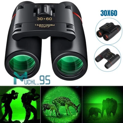 30x60 Binoculars for Compact Bird Watching Hiking Wildlife Hunting Telescope - Image 1 of 4