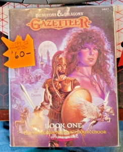 Dungeons & Dragons D&D Gazetteer Book One: Dungeon Master's Sourcebook TSR +maps - Picture 1 of 19