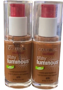 COVERGIRL Outlast Stay Luminous Natural Glow Foundation 875 Soft Sable 30ml/1 fl - Picture 1 of 1
