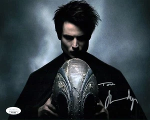 Foto firmada de Tom Sturridge The Sandman 8x10 con certificación JSA - Imagen 1 de 2