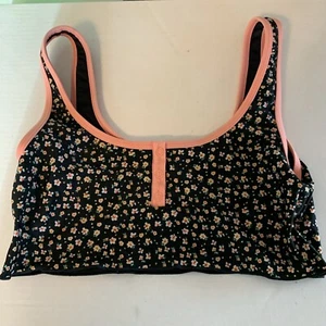 Aero Sports Bra Womens FLOWER SMALL Bralette Gym Workout Yoga - Picture 1 of 4