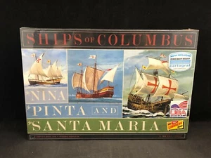 Lindberg Ships of Columbus Nina, Pinta, & Santa Maria 1:144 SC Model Kit HL223 - Picture 1 of 6