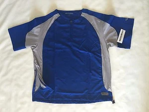 NEW Boombah Men's Explosion Short Sleeve Sport Pullover Shirt, Blue, Sz XXS-XL - Picture 1 of 7