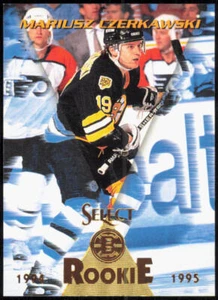 1994-95 Select #190 Mariusz Czerkawski Boston Bruins Rookie RC - Picture 1 of 2