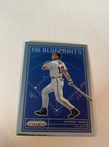 2023 Panini Prizm #TB14 Chipper Jones The Blueprints Silver Prizm Atlanta Braves - Picture 1 of 2