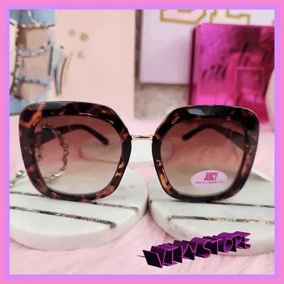 NWT  {Juicy Couture} Oversized Animal Print Sunglasses  Bold & Stylish! - Image 1 of 3