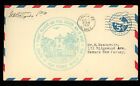 US Postal History Airmail CAM 12 Santa Fe prawie idealny 8/1/1931 aamc #12n6 Klasztor 