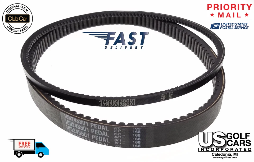 Correia de transmissão e gerador de partida para carro clube fabricante de equipamento original 2014-up efi 105245801 47539338001 - Imagem 1 de 1