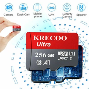 Micro TF Card 128GB 256GB Micro SDXC Class10 Camera Memory Card 128GB 325MB/s A1 - Picture 1 of 16