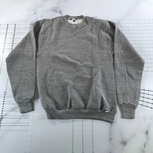 Vintage Russell Athletic Crewneck Sweatshirt Mens Small Heather Grey USA - Picture 1 of 9