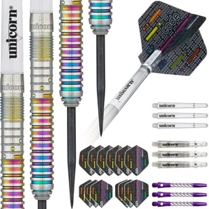 Unicorn Ian White Code Steel Tip Dart Set - 90% Tungsten - 21G - Free P&P - Picture 1 of 9
