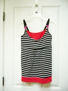 Camiseta sin mangas New You Lingerie doble maternidad enfermería talla M nueva con etiquetas - Imagen 1 de 6