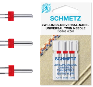Schmetz-Nähmaschinennadeln - Zwilling / Doppel (Twin) - Auswahl von 11 Größen! - Picture 1 of 23