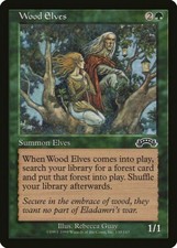 MtG x1 Wood Elves Exodus - Magic Card