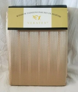 Veratex Alexis Window Drape Panels with Tiebacks & Tailored Valance Set NIP - Picture 1 of 12