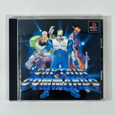 Captain Commando Retro Action Game PlayStation 1 PS From Capcom PS1 Japan - Image 1 of 4