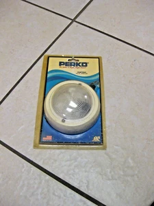 Perko Boat Dome Light 1253DP1WHT | Tracker Marine 12V  4 Inch - Picture 1 of 4