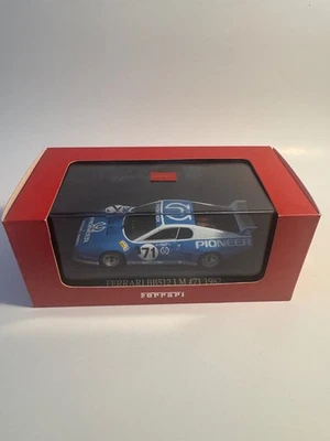 1/43 Diecast Model Car IXO Hotwheels Ferrari 512BB LM 1982 Pioneer race car - Image 1 of 4