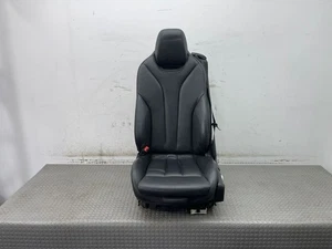BMW 4 F32 F33 2016 Left Front passenger seat black leather LIQ11109 - Picture 1 of 18