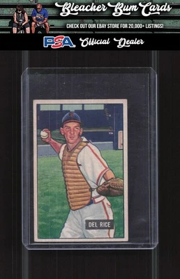 1951 Bowman 156 Del Rice - Image 1 of 2