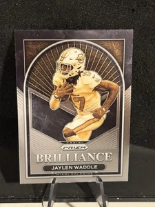 2022 Panini Prizm Football Jaylen Waddle B-12 Brilliance Insert - Dolphins - Picture 1 of 1