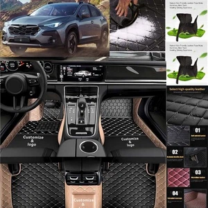 For Subaru Crosstrek Car Floor Mats Luxury Waterproof Pads Liner Auto Rug - Imagen 1 de 27